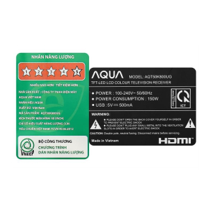 Android Tivi Aqua 4K 50 inch AQT50K800UG