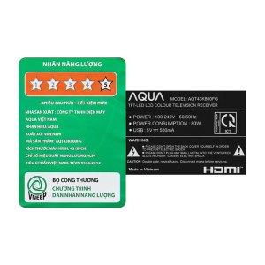 Android Tivi Aqua Full HD 43 inch AQT43K800FG