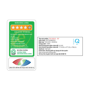 Google Tivi QLED Aqua 4K 50 inch AQT50S800UX