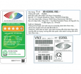 Google Tivi Sony 4K 65 inch XR-65X90L