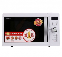 Lò vi sóng điện tử 23L Sharp R-G371VN-W có nướng