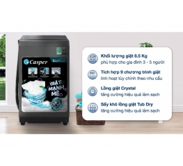 Máy giặt Casper 8.5 kg WT-85NG1