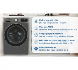 Máy giặt LG AI DD Inverter 10 kg FV1410S4B