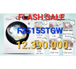 Máy giặt LG AI DD Inverter 15 Kg F2515STGW