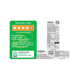 Máy Lạnh Aqua Inverter 1 HP AQA-RUV10RB