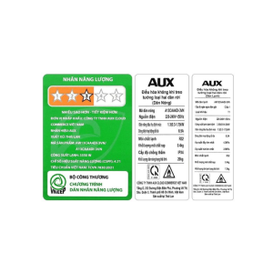 Máy lạnh AUX Inverter 1.5 HP AW13CAA4DI-3VN