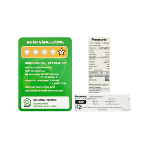 Máy Lạnh Panasonic Inverter 1.5 HP CU/CS-XU12ZKH-8