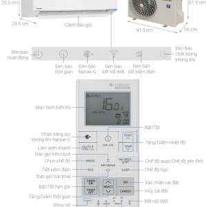 Máy Lạnh Panasonic Inverter 2 HP CU/CS-XU18BKH-8