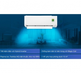 Máy lạnh Toshiba Inverter 1 HP RAS-H10E2KCVG-V Máy lạnh Toshiba Inverter 1 HP RAS-H10E2KCVG-V
