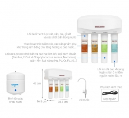 Máy lọc nước RO Stiebel Eltron Glacier 4 lõi