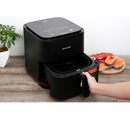 Nồi chiên không dầu Sharp KF-AF70EV-BK 7 lít