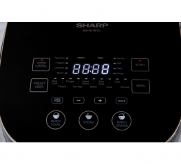 Nồi cơm cao tần Sharp 1.8 lít KS-IH191V-BK
