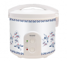 NỒI CƠM ĐIỆN NẮP GÀI 1.8L SHARP KS-183TJV-CR