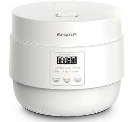 NỒI CƠM ĐIỆN TỬ 1L SHARP KS-COM100DV-WH