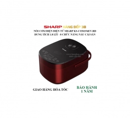 Nồi cơm điện tử Sharp 1.8 lít KS-COM194EV-RD