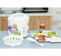 Nồi cơm nắp gài Sharp 1.8 lít KS-18TJV