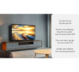 Smart Tivi LED LG 43 inch 43LM6360PTB