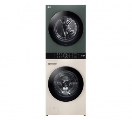 THÁP MÁY GIẶT CAO CẤP LG WASHTOWER 21KG + SẤY 16KG WT2116SHEG