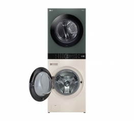 THÁP MÁY GIẶT CAO CẤP LG WASHTOWER 21KG + SẤY 16KG WT2116SHEG