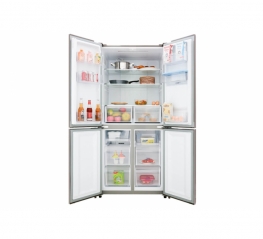 Tủ lạnh Aqua Inverter 456 lít AQR-IGW525EM GB