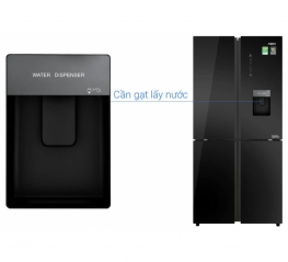 Tủ Lạnh Aqua Inverter 456 lít AQR-IGW525EM GB