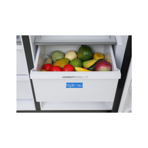 Tủ lạnh Aqua Inverter 569 lít Side By Side AQR-S633XA(WSL)