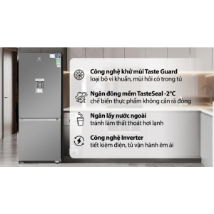 Tủ lạnh Electrolux Inverter 308 Lít EBB3442K-A