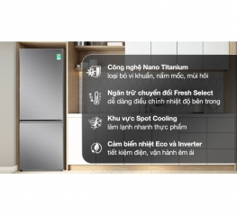 Tủ lạnh Hitachi Inverter 275 lít R-B330PGV8 BSL