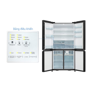 Tủ Lạnh Hitachi Inverter 569 Lít R-WB640PGV1 GCK ( ĐEN BÓNG )