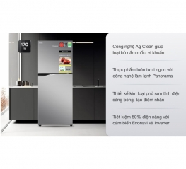 Tủ lạnh Panasonic Inverter 170 lít NR-BA190PPVN