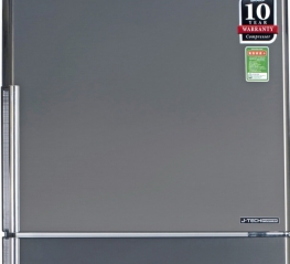 Tủ lạnh Sharp Inverter 340 lít SJ-X346E-SL