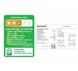 Tủ lạnh Sharp Inverter 362 lít Multi Door SJ-FX420V-SL