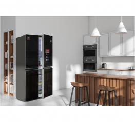 Tủ Lạnh Sharp Inverter 401 lít Multi Door SJ-FXP480VG-BK