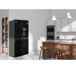 Tủ Lạnh Sharp Inverter 401 lít Multi Door SJ-FXP480VG-BK