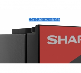 Tủ lạnh Sharp Inverter 442 lít Side By Side SJ-SBX440VG-BK