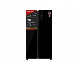 Tủ Lạnh Sharp Inverter 442 lít Side By Side SJ-SBX440VG-BK