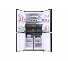 Tủ Lạnh Sharp Inverter 525 lít Multi Door SJ-FXP600VG-BK