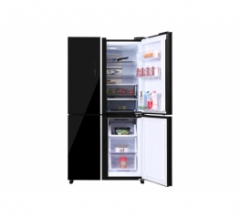 Tủ Lạnh Sharp Inverter 525 lít Multi Door SJ-FXP600VG-BK