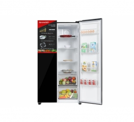 Tủ Lạnh Sharp Inverter 532 lít Side By Side SJ-SBX530VG-BK