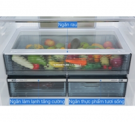 Tủ Lạnh Sharp Inverter 572 lít Multi Door SJ-FXP640VG-BK