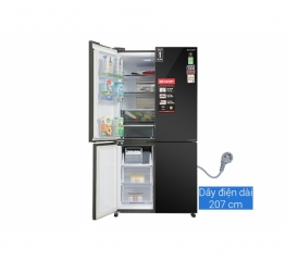 Tủ Lạnh Sharp Inverter 572 lít Multi Door SJ-FXP640VG-BK