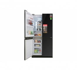 Tủ lạnh Sharp Inverter 678 lít SJ-FX688VG-BK