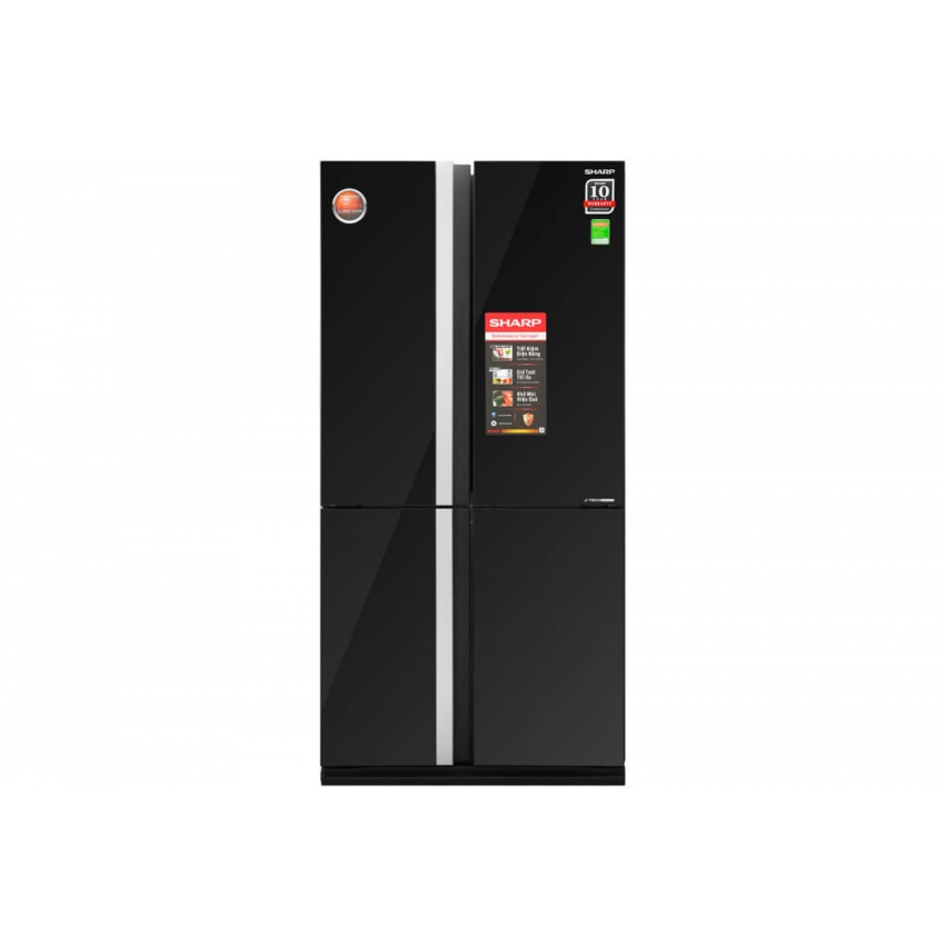 Tủ lạnh Sharp Inverter 678 lít SJ-FX688VG-BK